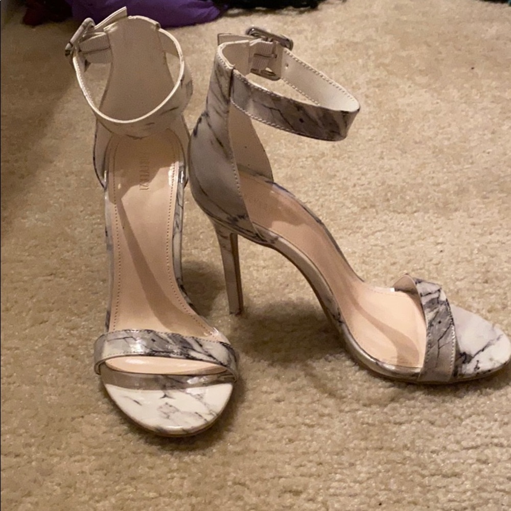 Marble heels